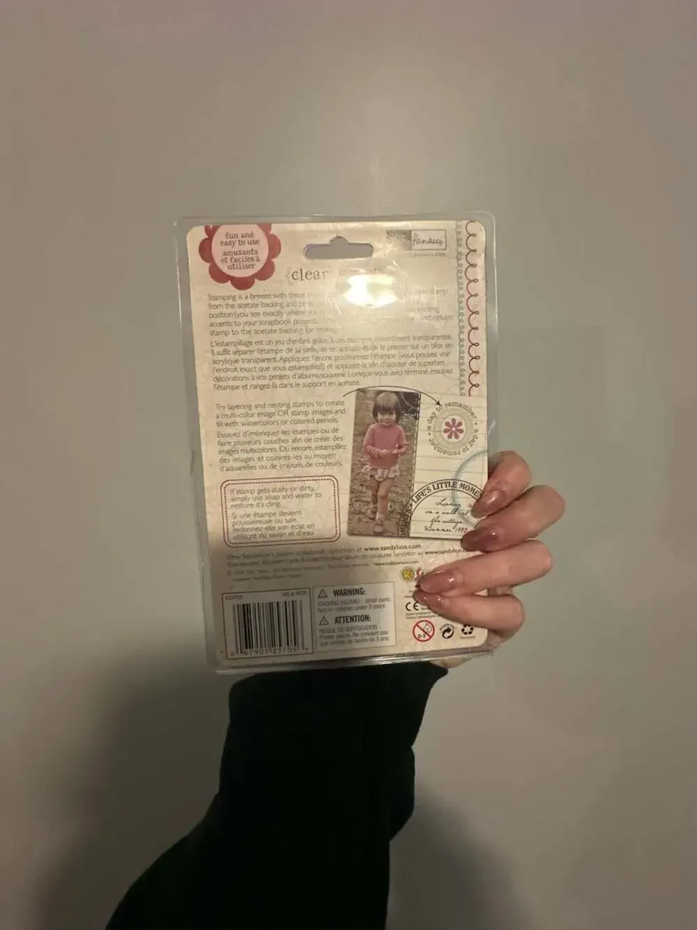 Kelly Panacci Clear Stamps 'His & Hers' Scrapbooking Set